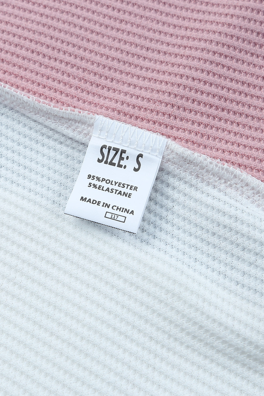 Camiseta sin mangas de punto tipo gofre a rayas multicolores